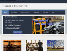 Tablet Screenshot of otstottandjamison.com